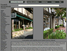 Tablet Screenshot of jones-terwilliger-galleries.com